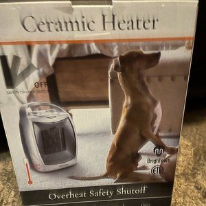 Brighttown Ceramic Heater New Overheat Safety Shutoff 750 W Fast Heat 1500 Faste